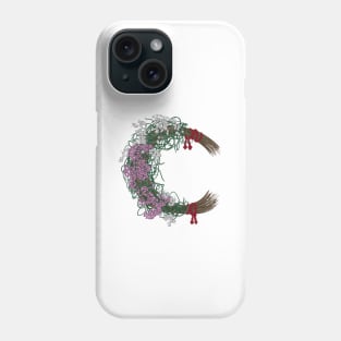 Moon door wreats Phone Case