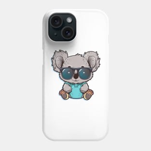 This happy little guy knows how to stay stylish in the hot weather Phone Case