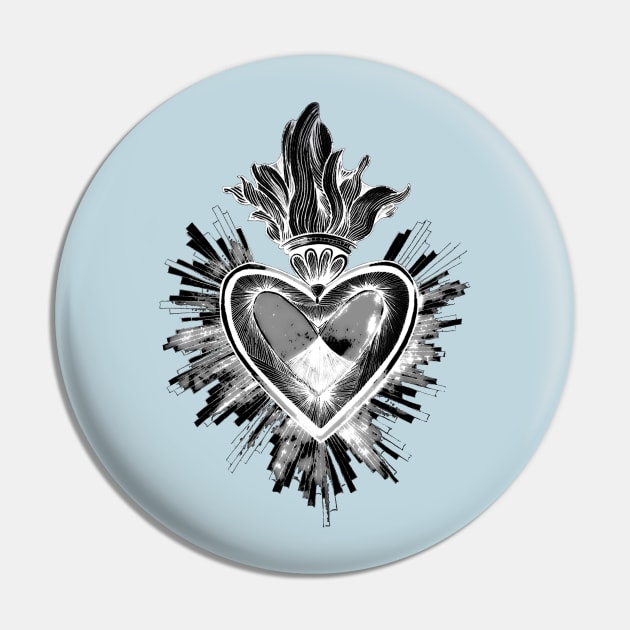 HEART OF CHRIST Pin by MAYRAREINART