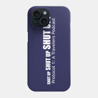 Blooper (white text) Phone Case