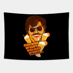 uncle buck orange whip color art Tapestry
