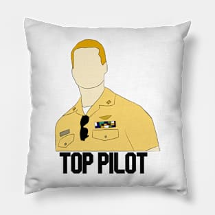 hangman silhouette top pilot Pillow