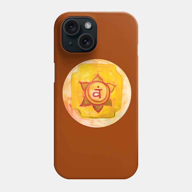 Svadhistana The Sacred Chakra Phone Case by Manitarka