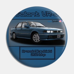 Mitsubishi Galant VR-4 Blue Pin