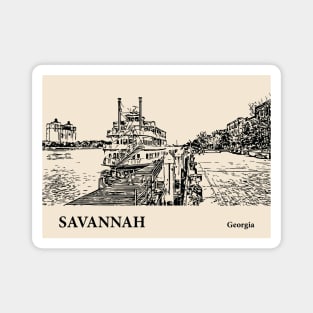 Savannah - Georgia Magnet