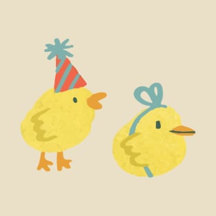 Two little cute party chicks T-Shirt