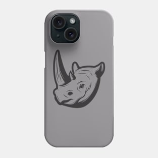 rhino artwork Phone Case