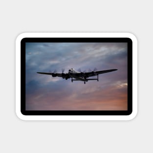 Avro Lancaster at Sunset Magnet