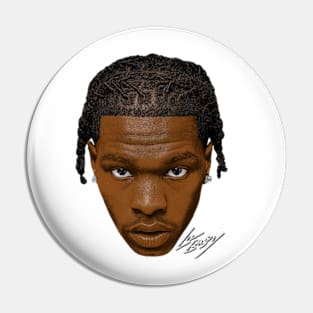 Lil Baby Big Face Pin