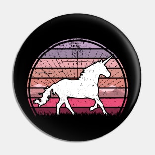 Unicorn Sunset Pin