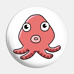 Cute octopus Pin