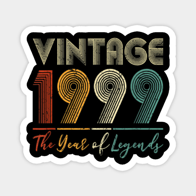 Vintage 1999 21st Birthday Gift Ideas Men Women Him Her Vintage
