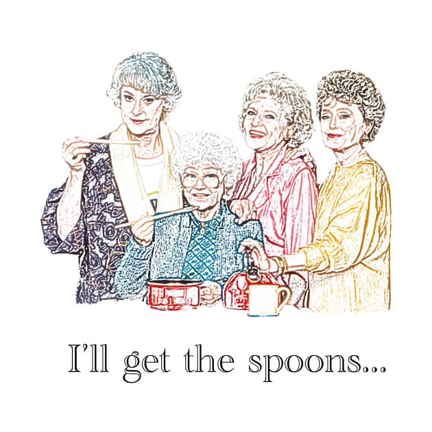 Golden Girls I'll Get the Spoons by Every Hornets Boxscore