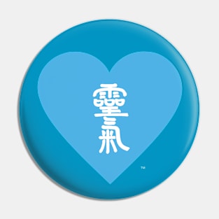 Reiki Love, Throat Chakra Pin