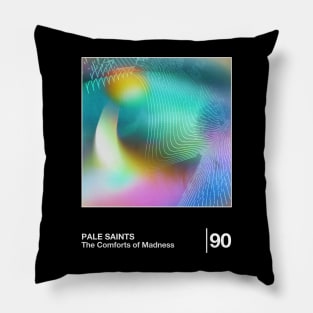 Pale Saints / Minimalist Style Graphic Design Pillow