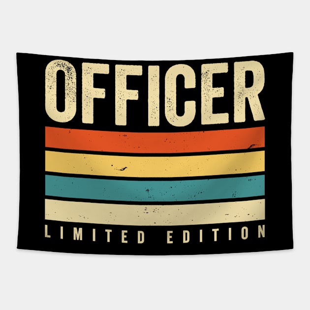 Officer Limited Edition Tapestry by Stay Weird