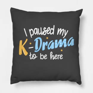 K-Drama Gift for Korean Drama Lovers Pillow