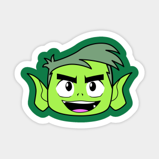 Beast Boy Stickers Teepublic