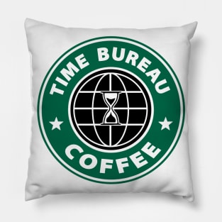 Time Bureau Coffee Pillow