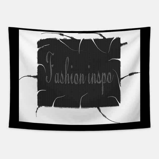 Newest Fashion Inspo Design in Black Tapestry by Indie Chille