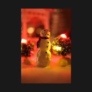 Christmas Village Snowman T-Shirt