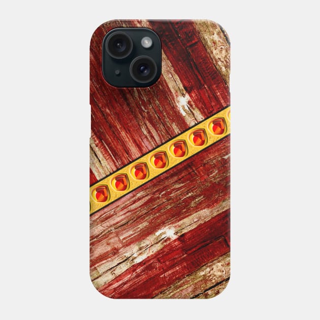 Wood and jewels Phone Case by Gaspar Avila