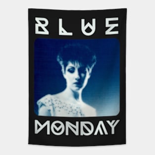 Lesley Gillian Gilbert - Blue Monday Fanart Tapestry