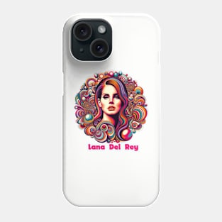 Lana Del Rey - Psychedelic Bubbles Phone Case