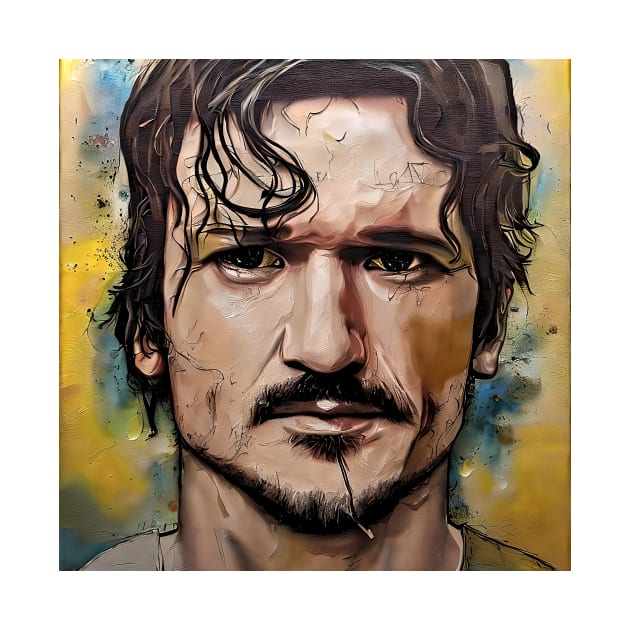 Portrait of Pedro Pascal by bogfl