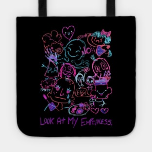 LOOK AT MY EMPTINESS. Tote