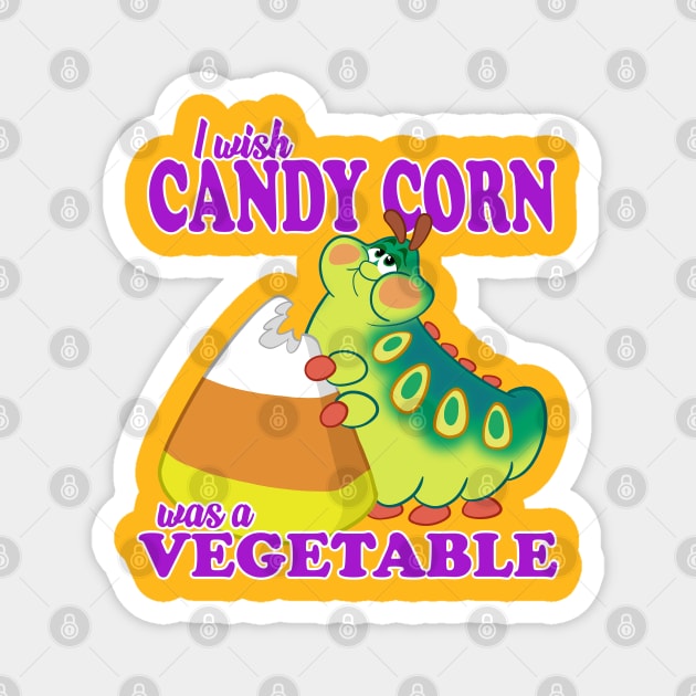 Candy Corn is a Vegetable Magnet by toonbaboon