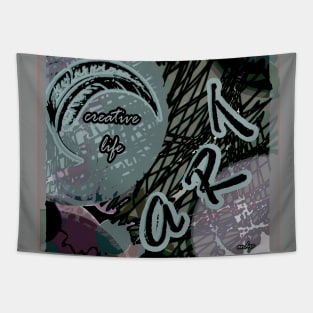 CREATIVE LIFE GREEN Tapestry