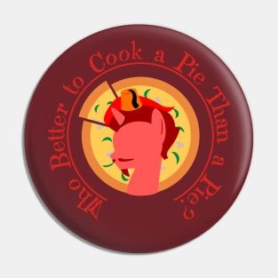 Pie's Pizzeria Fan Shirt Pin