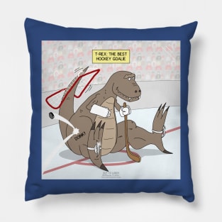 T-Rex is the Best Ice Hockey Goalie Pillow