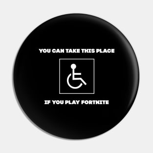 You can take this place Pin