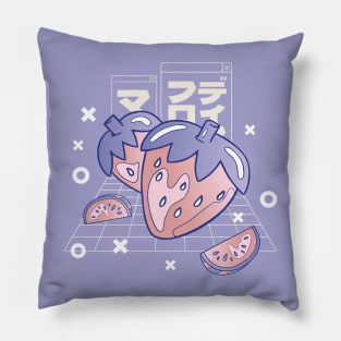 Kawaii Food - Strawberry Pillow