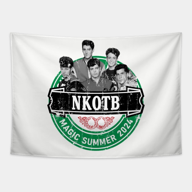 NKOTB - Magic Summer  2024 Tapestry by modar siap