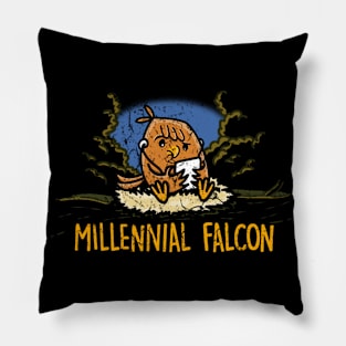 Millenial Falcon Pillow