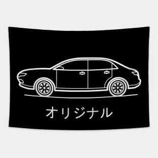 Original Sedan Car Tapestry