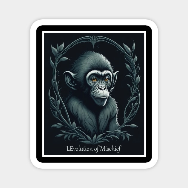 monkey boss Magnet by ElArrogante