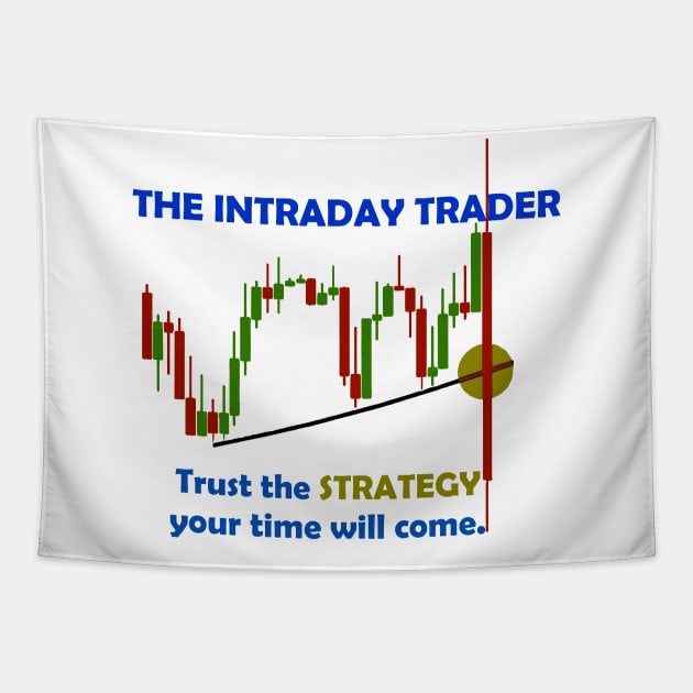 Intraday Trader Tapestry by Proway Design