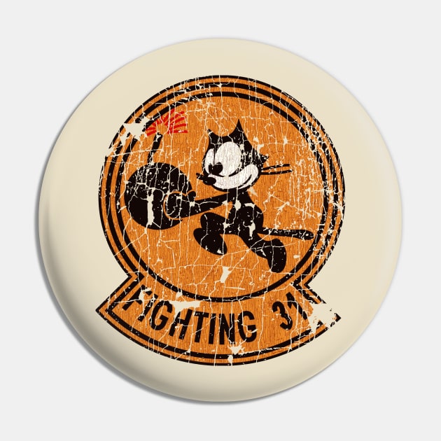 VFA-31 Tomcatters // Felix The Cat Pin by Niko Neon