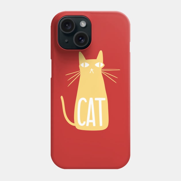 Cool Lemon Drop Hepcat Cat Phone Case by Sorry Frog