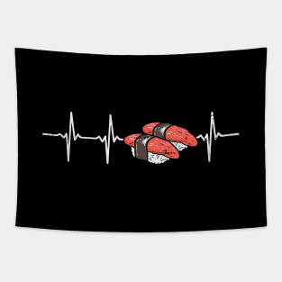 Sushi Heartbeat Japan Maki Nigiri Gift Tapestry