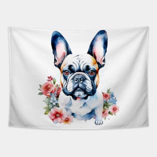 French Bulldog - Sweet Watercolor Dog Tapestry