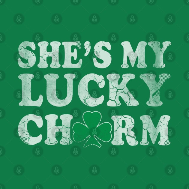 She's My Lucky Charm St Patrick's Day Matching Couples by E