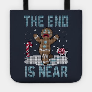 Christmas is near! - Ugly Christmas Sweater Tote
