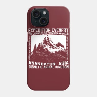 Expedition Everest Attraction - Light Phone Case