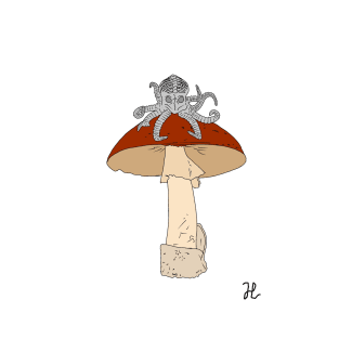 Death cap kritters octopus T-Shirt