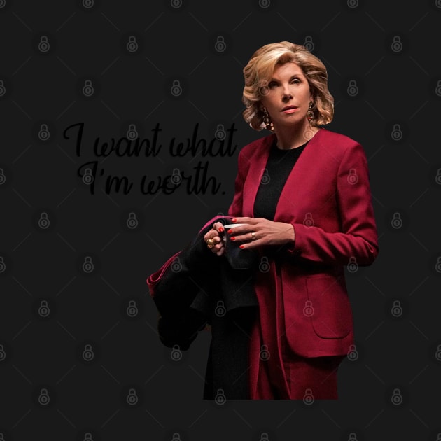 Diane Lockhart Worth by baranskini